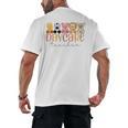 Daycare Teacher Animals Daycare Provider Back To School Men's Back Print T-Shirt, trending gift