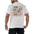 What Are We Doing Today Physical Education PE Teacher Women Men's Back Print T-Shirt, trending gift What Are We Doing Today Physical Education PE Teacher Women Men's Back Print T-Shirt, trending gift