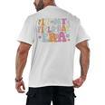 In My Field Day Era Teacher Kids Cute Groovy Field Day Men's Back Print T-Shirt, trending gift