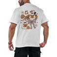 Ghost Reading Books Halloween Bow Spooky Teacher Student Men's Back Print T-Shirt, trending gift Ghost Reading Books Halloween Bow Spooky Teacher Student Men's Back Print T-Shirt, trending gift