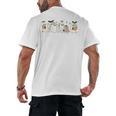 Ghosts Reading Books Library Halloween Teacher Men Women Kid Men's Back Print T-Shirt, trending gift Ghosts Reading Books Library Halloween Teacher Men Women Kid Men's Back Print T-Shirt, trending gift