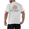 Good Day To Teach Tiny Humans Rainbow Teacher Men's Back Print T-Shirt, trending gift Good Day To Teach Tiny Humans Rainbow Teacher Men's Back Print T-Shirt, trending gift