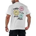 Happy To See Your Face Smile Face Teacher Back To School Men's Back Print T-Shirt, trending gift Happy To See Your Face Smile Face Teacher Back To School Men's Back Print T-Shirt, trending gift