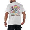 Hello 3rd Grade Boy Girl Teacher Back To School 3rd Grade Men's Back Print T-Shirt, trending gift Hello 3rd Grade Boy Girl Teacher Back To School 3rd Grade Men's Back Print T-Shirt, trending gift