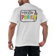 Hello Pre-K Team Preschool Teacher Kids Back To School Men's Back Print T-Shirt, trending gift