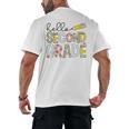 Hello Second Grade Team 2nd Grade Back To School Teacher Kid Men's Back Print T-Shirt, trending gift Hello Second Grade Team 2nd Grade Back To School Teacher Kid Men's Back Print T-Shirt, trending gift