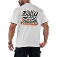I'm Batty About My Students Watercolor Bat Teacher Halloween Men's Back Print T-Shirt, trending gift I'm Batty About My Students Watercolor Bat Teacher Halloween Men's Back Print T-Shirt, trending gift
