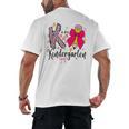 K Is For Kindergarten Teacher Coquette Bow Back To School Men's Back Print T-Shirt, trending gift K Is For Kindergarten Teacher Coquette Bow Back To School Men's Back Print T-Shirt, trending gift