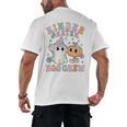 Kindergarten Boo Crew Halloween Floral Ghost Kinder Teacher Men's Back Print T-Shirt, trending gift Kindergarten Boo Crew Halloween Floral Ghost Kinder Teacher Men's Back Print T-Shirt, trending gift