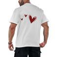 Kindergarten Has My Heart Buffalo Print Teacher Valentine Men's Back Print T-Shirt, trending gift Kindergarten Has My Heart Buffalo Print Teacher Valentine Men's Back Print T-Shirt, trending gift
