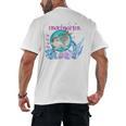 Kindergarten Teacher Dolphin Ocean Life Teaching Team Spirit Men's Back Print T-Shirt, trending gift Kindergarten Teacher Dolphin Ocean Life Teaching Team Spirit Men's Back Print T-Shirt, trending gift