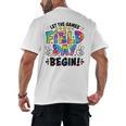 Let The Games Field Day Begin Tie Dye Adults Teacher Kids Men's Back Print T-Shirt, trending gift