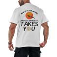 Make Mark Paintbrush International Dot Day Art Teacher Men's Back Print T-Shirt, trending gift Make Mark Paintbrush International Dot Day Art Teacher Men's Back Print T-Shirt, trending gift