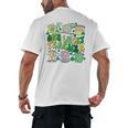 One Lucky Teacher St Patrick's Day Irish Teacher Lucky Era Men's Back Print T-Shirt, trending gift