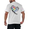 Para Heart Teacher Paraprofessional Paraeducator Men Women Men's Back Print T-Shirt, trending gift Para Heart Teacher Paraprofessional Paraeducator Men Women Men's Back Print T-Shirt, trending gift