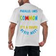 Parallel Lines Math Pun – Teacher Humor Men's Back Print T-Shirt, trending gift Parallel Lines Math Pun – Teacher Humor Men's Back Print T-Shirt, trending gift