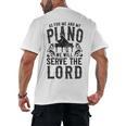 Piano Teacher Pianist Men's Back Print T-Shirt, trending gift Piano Teacher Pianist Men's Back Print T-Shirt, trending gift
