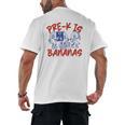 Pre-K Is Bananas Teacher Back To School Chaos Coordinator Men's Back Print T-Shirt, trending gift Pre-K Is Bananas Teacher Back To School Chaos Coordinator Men's Back Print T-Shirt, trending gift
