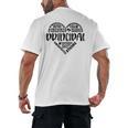 Principal Heart Life School Principal Teacher Appreciation Men's Back Print T-Shirt, trending gift Principal Heart Life School Principal Teacher Appreciation Men's Back Print T-Shirt, trending gift