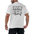 Retro The Best Teachers Are A Bit Batty Halloween Teacher Men's Back Print T-Shirt, trending gift Retro The Best Teachers Are A Bit Batty Halloween Teacher Men's Back Print T-Shirt, trending gift