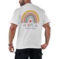 RTI Team RTI Teacher Rti Response To Intervention Teac Men's Back Print T-Shirt, trending gift