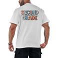 Second Grade Dream Team Back To School 2nd Grade Teacher Men's Back Print T-Shirt, trending gift Second Grade Dream Team Back To School 2nd Grade Teacher Men's Back Print T-Shirt, trending gift