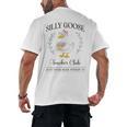 Silly Goose Teacher Club Men's Back Print T-Shirt, trending gift Silly Goose Teacher Club Men's Back Print T-Shirt, trending gift