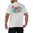 SPED Squad Special Education Teacher Autism Christmas Women Men's Back Print T-Shirt, trending gift