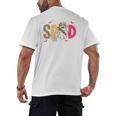 Sped Teacher Halloween Ghost Special Education Preppy Fall Men's Back Print T-Shirt, trending gift Sped Teacher Halloween Ghost Special Education Preppy Fall Men's Back Print T-Shirt, trending gift