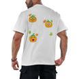 I Teach The Cutest Pumpkins In The Patch Teacher Men's Back Print T-Shirt, trending gift I Teach The Cutest Pumpkins In The Patch Teacher Men's Back Print T-Shirt, trending gift