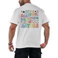 Teach Tiny Actors Theater Drama Teacher Drama Teaching Men's Back Print T-Shirt, trending gift