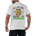Teacher Back To School Color In Kindness Crayon Pencil Men's Back Print T-Shirt, trending gift