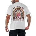 Teacher-TShirt I Like Big Books & I Cannot Lie Reading For Women Men's Back Print T-Shirt, trending gift Teacher-TShirt I Like Big Books & I Cannot Lie Reading For Women Men's Back Print T-Shirt, trending gift