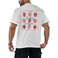 Teaching Is My Jam Teacher Team Crew Cute Strawberry Girls Men's Back Print T-Shirt, trending gift