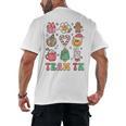 Team TK Teacher Christmas Groovy Smile Face Girl Boy Kid TK Men's Back Print T-Shirt, trending gift Team TK Teacher Christmas Groovy Smile Face Girl Boy Kid TK Men's Back Print T-Shirt, trending gift