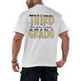 Third Grade Dream Team Back To School 3rd Grade Teacher Men's Back Print T-Shirt, trending gift Third Grade Dream Team Back To School 3rd Grade Teacher Men's Back Print T-Shirt, trending gift