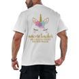 Unicorn Teacher Shirt For Women School Teacher Men's Back Print T-Shirt, trending gift Unicorn Teacher Shirt For Women School Teacher Men's Back Print T-Shirt, trending gift