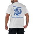 Weird Teachers Build Character Shirt Raccoon Dancing Men's Back Print T-Shirt, trending gift Weird Teachers Build Character Shirt Raccoon Dancing Men's Back Print T-Shirt, trending gift