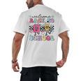 Welcome Back To School 2024 Teachers Students First Day Men's Back Print T-Shirt, trending gift