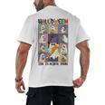 Women Halloween The Teacher Tour Ghosts Pencil Pumpkins Men's Back Print T-Shirt, trending gift Women Halloween The Teacher Tour Ghosts Pencil Pumpkins Men's Back Print T-Shirt, trending gift
