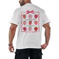 Women Second Grade Is My Jam Strawberry First Kids Teacher Men's Back Print T-Shirt, trending gift Women Second Grade Is My Jam Strawberry First Kids Teacher Men's Back Print T-Shirt, trending gift