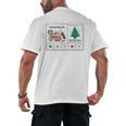 I Am Working For Christmas Break Special Education Teacher Men's Back Print T-Shirt, trending gift