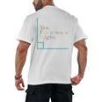 Yes I'm Always Right Math Teacher Geometry Angle Men's Back Print T-Shirt, trending gift
