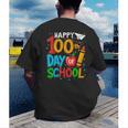 100th Day Of School Teachers Kids Happy 100 Days Men's Back Print T-Shirt, funny gift 100th Day Of School Teachers Kids Happy 100 Days Men's Back Print T-Shirt, funny gift