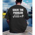 67 Meme Math Six Seven Teacher Brainrot Joke Men's Back Print T-Shirt, funny gift 67 Meme Math Six Seven Teacher Brainrot Joke Men's Back Print T-Shirt, funny gift