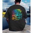 67 Meme PEMDAS Elementary Math Teacher Six Seven Men's Back Print T-Shirt, funny gift 67 Meme PEMDAS Elementary Math Teacher Six Seven Men's Back Print T-Shirt, funny gift