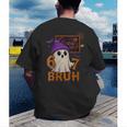 67 Teacher Halloween Ghost Six Seven Meme Math Equation Bruh Men's Back Print T-Shirt, funny gift 67 Teacher Halloween Ghost Six Seven Meme Math Equation Bruh Men's Back Print T-Shirt, funny gift