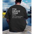 7th Grade Team Back To School Teacher Seventh Grade Team Men's Back Print T-Shirt, funny gift 7th Grade Team Back To School Teacher Seventh Grade Team Men's Back Print T-Shirt, funny gift
