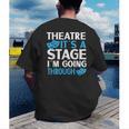 Theater Teacher Drama Teacher Theater Nerd Actor Men Women Kids Men's Back Print T-Shirt, funny gift Theater Teacher Drama Teacher Theater Nerd Actor Men Women Kids Men's Back Print T-Shirt, funny gift