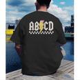 Boys Girls Teachers ABCD Rock Graphic Back To School Class Men's Back Print T-Shirt, funny gift Boys Girls Teachers ABCD Rock Graphic Back To School Class Men's Back Print T-Shirt, funny gift